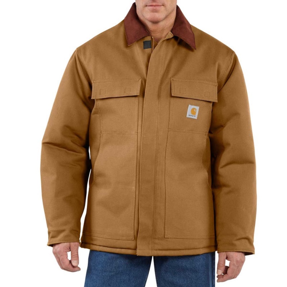 Large mens carhart coat